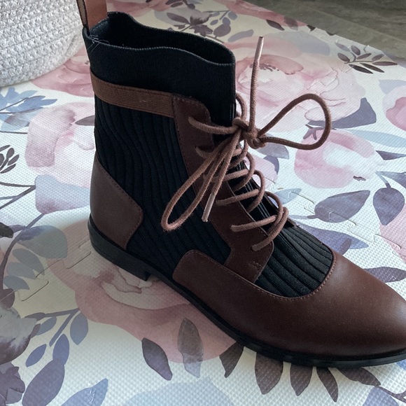 Womens Melyann Leather Moda Boots booties - Picture 2 of 7